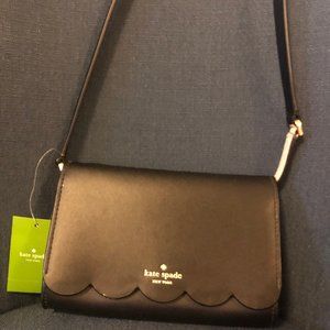 Brand New Kate Spade Crossbody Black Purse (NWT)